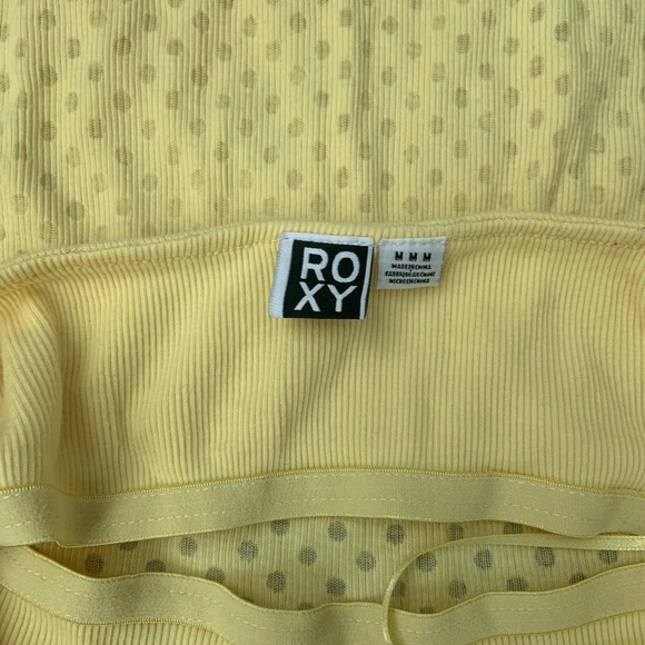 Roxy Y2k Yellow Halter Top - Picture 5 of 7